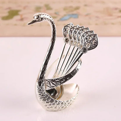 Swan Tableware Holder Set