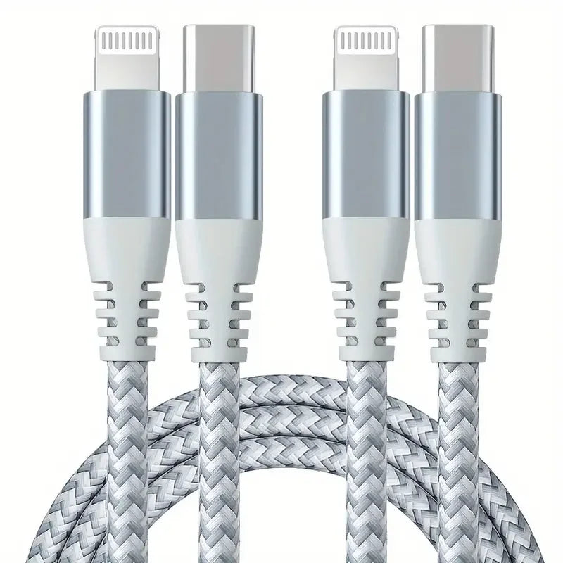 USB-C to Lightning Braided Fast Charging Cable