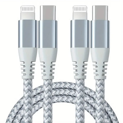 USB-C to Lightning Braided Fast Charging Cable