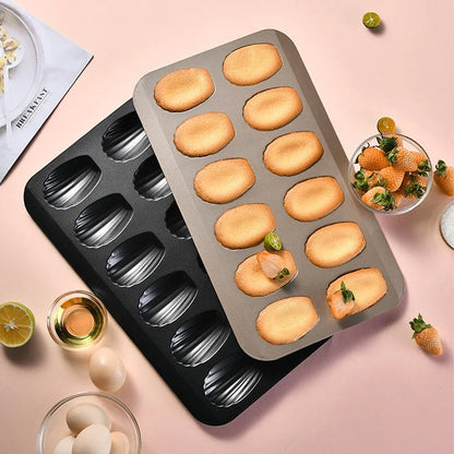 Stainless Steel Madeleine Baking Tray