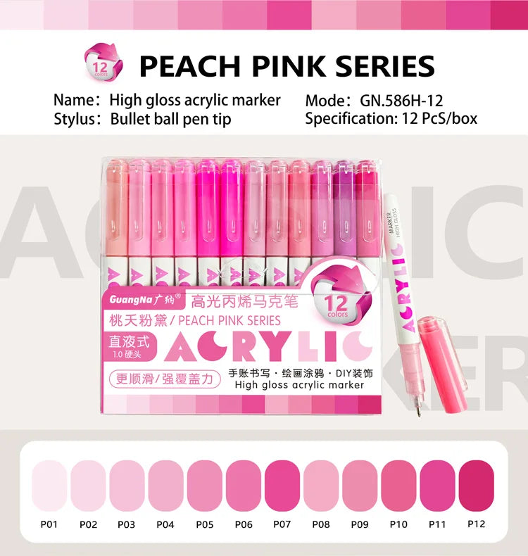 High Gloss Acrylic Paint Markers