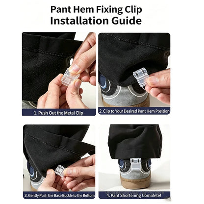 Invisible Pants Hem Shortening Clips