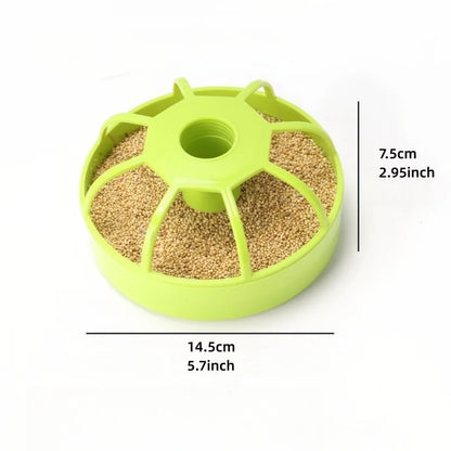 Large Capacity Bird Food & Water Feeder