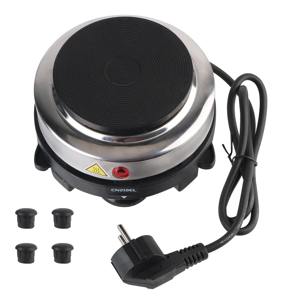 Milk Water Coffee Heating Furnace Multifunctional Mini Electric Heater Stove Hot Cooker Plate 500W 220V KitchenAppliance EU Plug