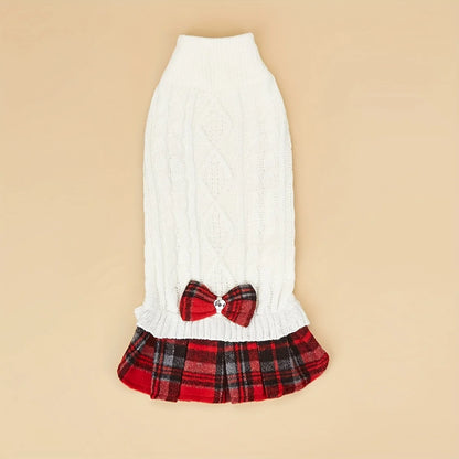 Dog Sweater Dress