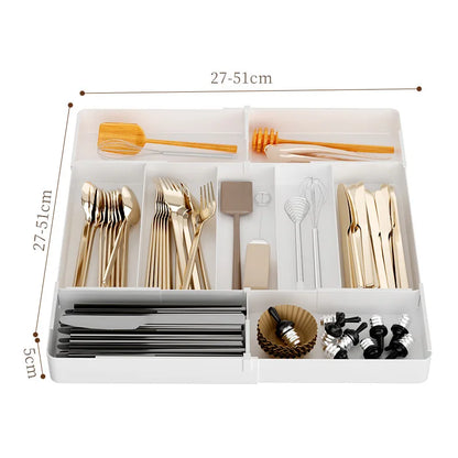 Expandable Silverware Drawer Organizer