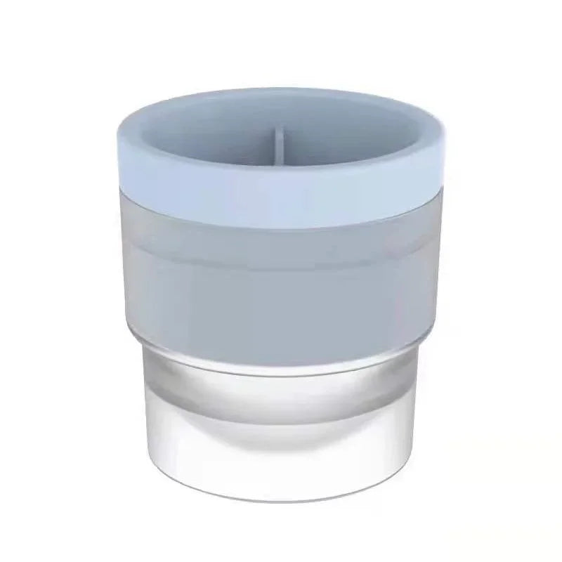 Reusable Round Ice Ball Mold for Whiskey, Cocktails & Chilled Drinks
