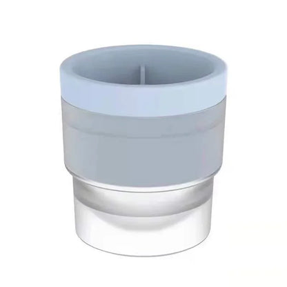 Reusable Round Ice Ball Mold for Whiskey, Cocktails & Chilled Drinks