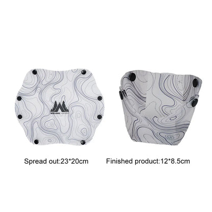 Lightweight Folding Outdoor Tableware Set