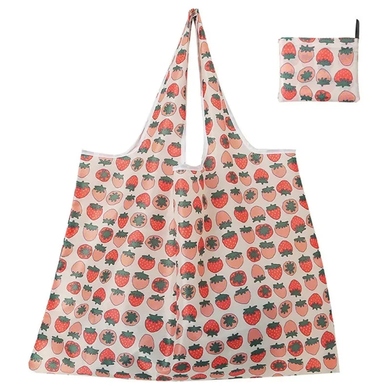 Foldable Reusable Shopping Tote Bag