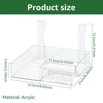 Adjustable Acrylic Turtle Basking Platform