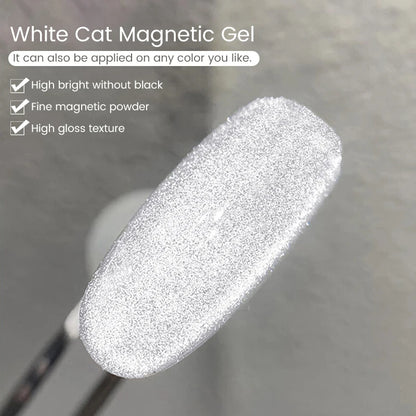 UR SUGAR 15ml White Cat Magnetic Gel Nail Polish