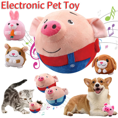 Interactive Moving Plush Dog Toy