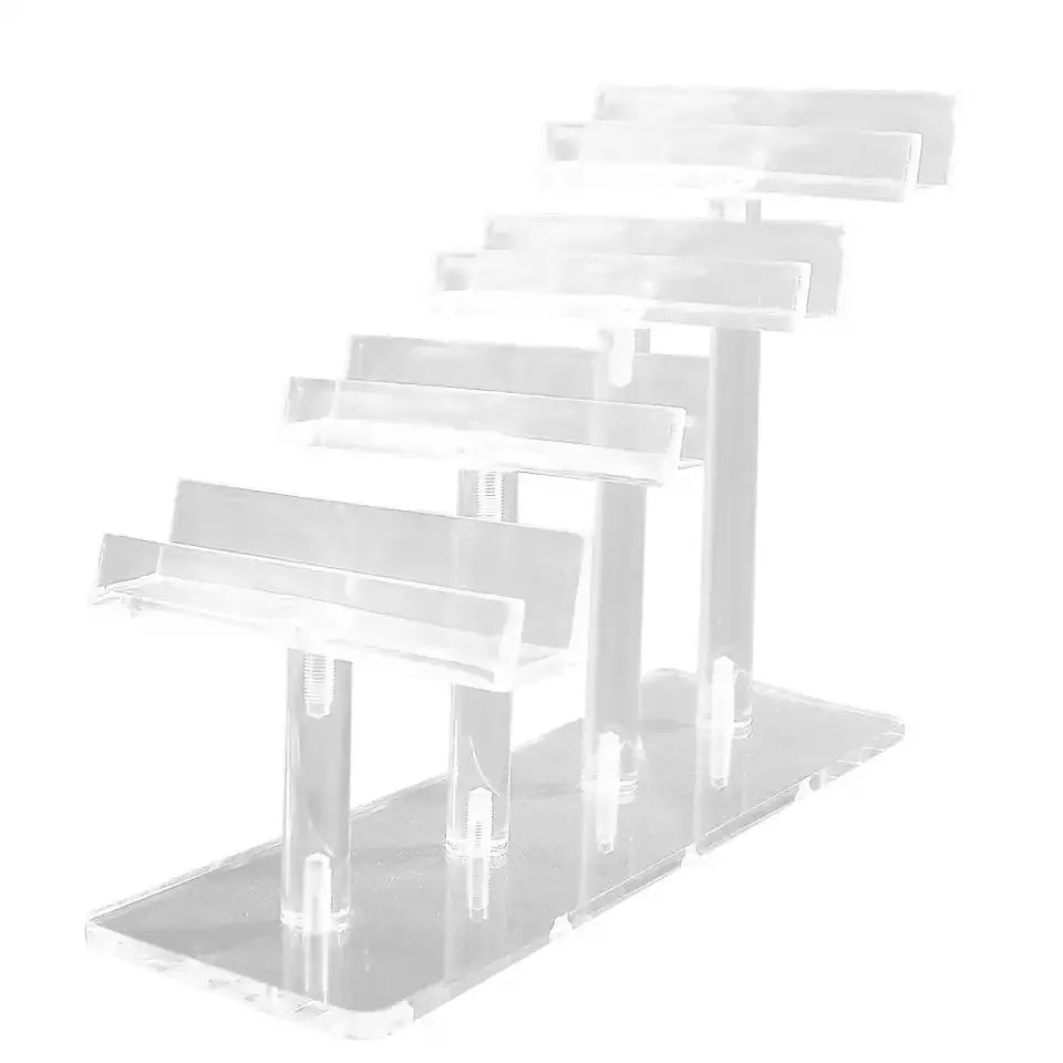 Acrylic Multi-Tier Glasses Display Stand