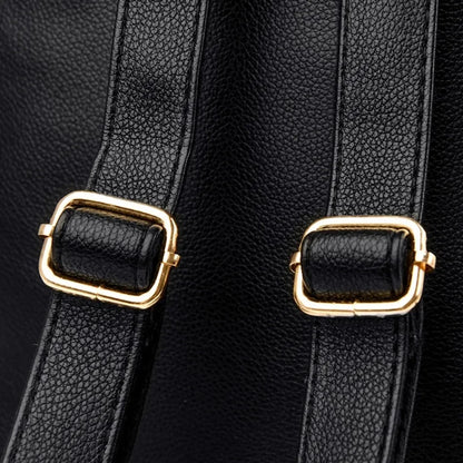 Vintage Leather Backpack for Women