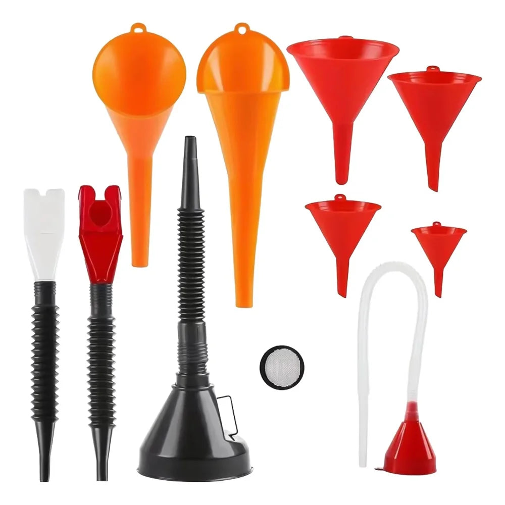 Multi-Purpose Automotive Funnel Set