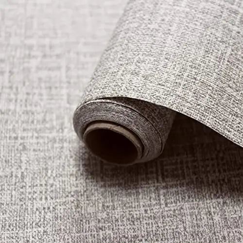 Grasscloth Linen Peel & Stick Wallpaper