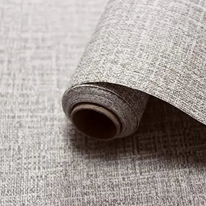 Grasscloth Linen Peel & Stick Wallpaper