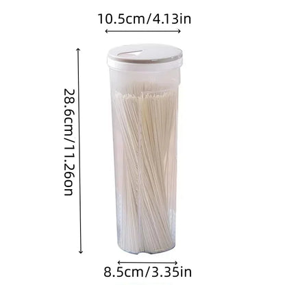 Airtight Pasta Storage Container with Divided Compartments