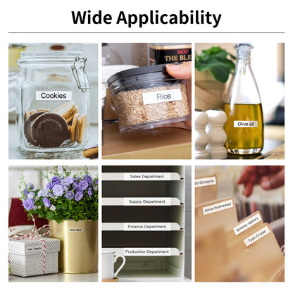Compatible Brother M Label Tape – 9mm & 12mm for P-touch Label Makers