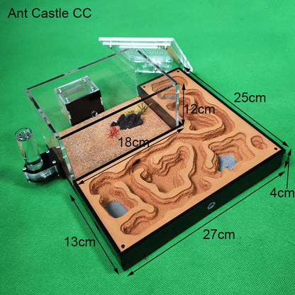 Large Acrylic Ant Farm with Gypsum Nest & Observation Arena