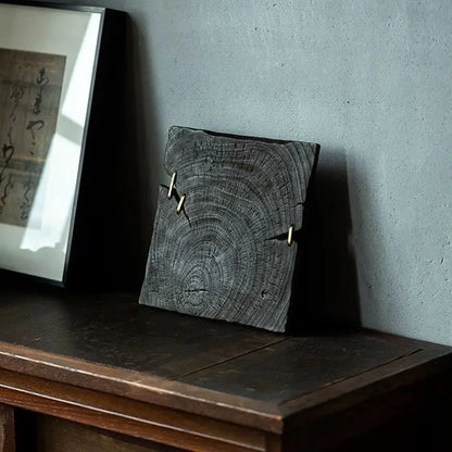 Solid Wood Tea Tray Pot Stand