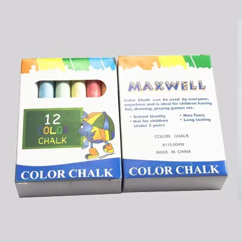Dustless Coloured Chalk Set