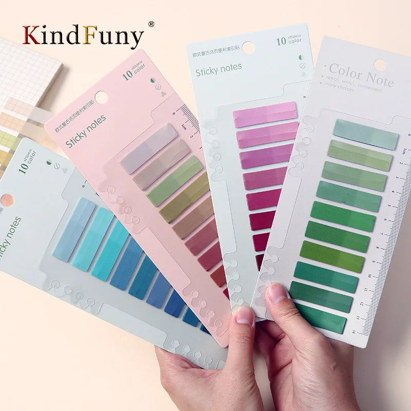 Kindfuny 1200pcs Self Adhesive Page Markers