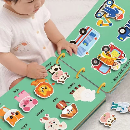 Children Busy Book Montessori For Toddler
