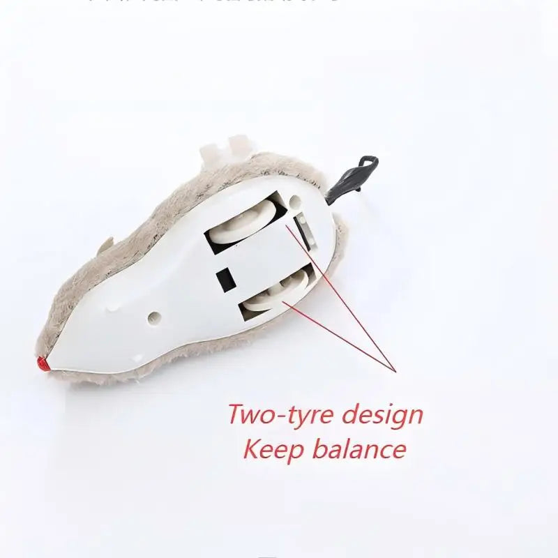 Wind-Up Plush Mouse Cat Toy
