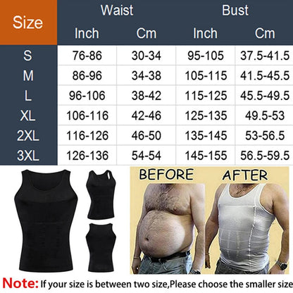 Men’s Compression Shapewear Vest