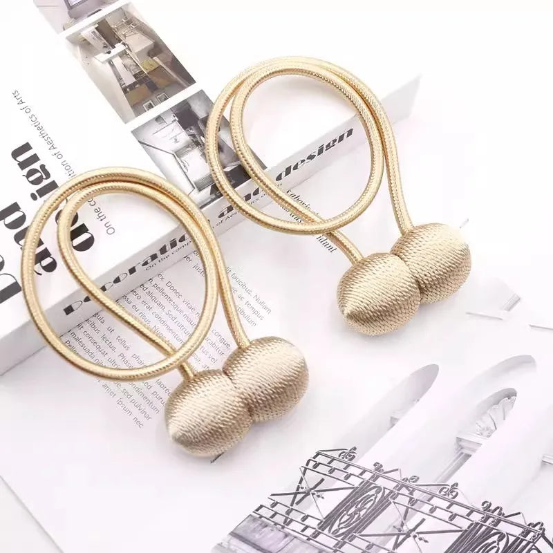 Magnetic Curtain Tie Back Straps