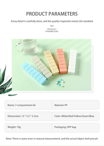Weekly Pill Organizer