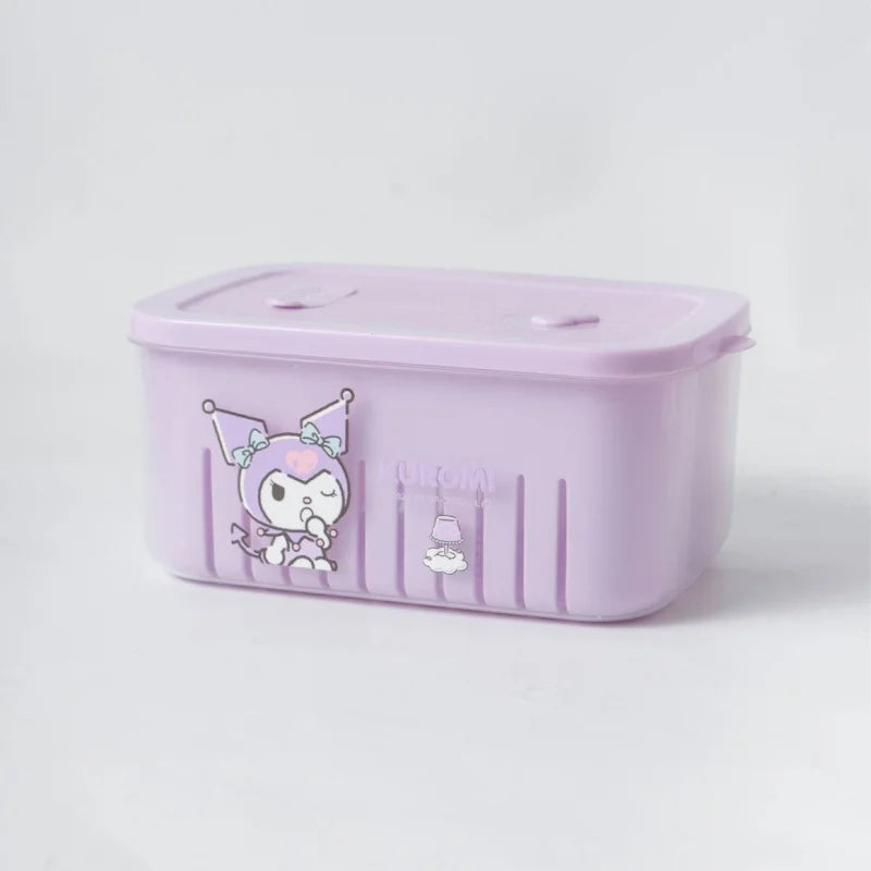 Cute Cartoon Food Storage & Washing Container