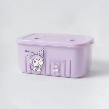 Cute Cartoon Food Storage & Washing Container