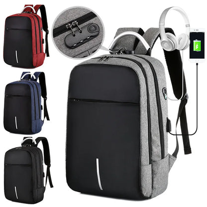 USB Charging Business Laptop Backpack