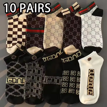 Men’s Breathable Low Cut Socks