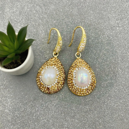 Natural Shell Pearl Jewellery Set