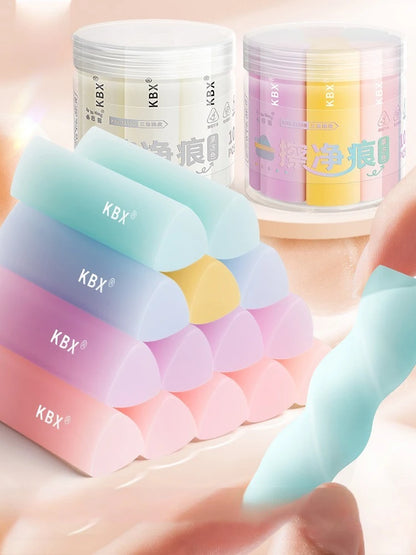 Triangle No-Shavings Clean Eraser Set