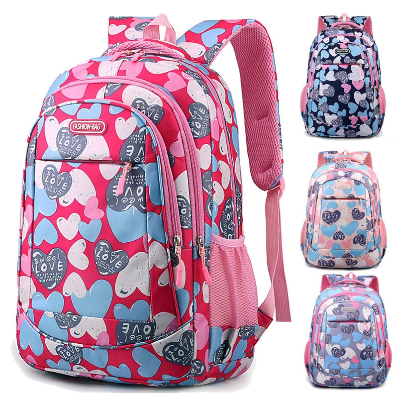 Large Capacity Student School Bag with Laptop Compartment