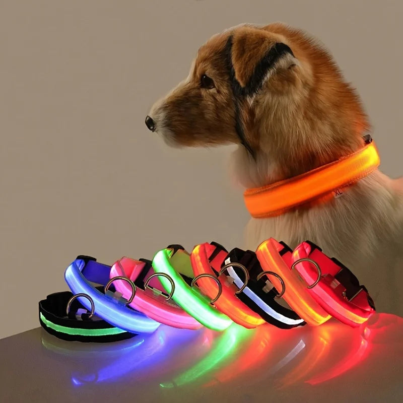 LED Flashing Dog Collar