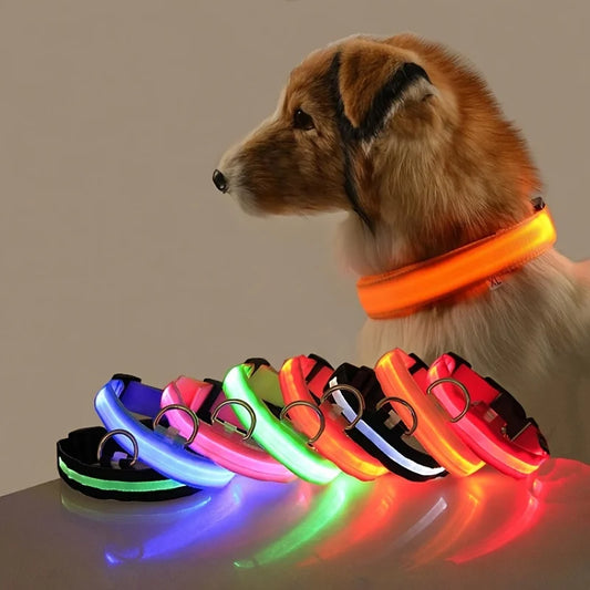 LED Flashing Dog Collar