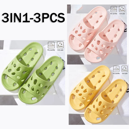 Lightweight Non-Slip Bathroom & Beach Slippers