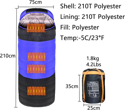 Electric Heated Outdoor Sleeping Bag