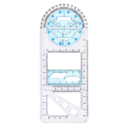 Multifunctional Geometric Drawing Ruler