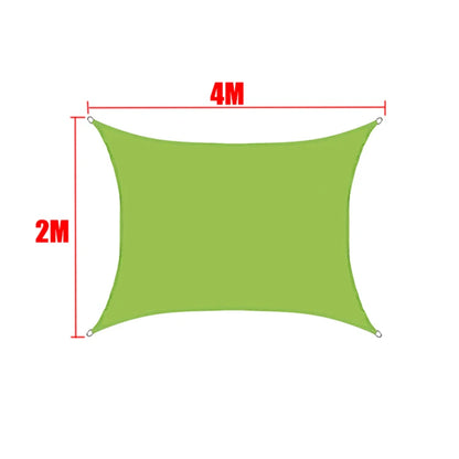 420D Waterproof Shade Sail Canopy