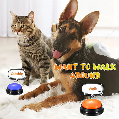 Recordable Pet Training Buttons