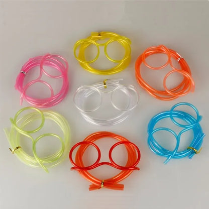 Funny Straw Glasses Drinking Straws