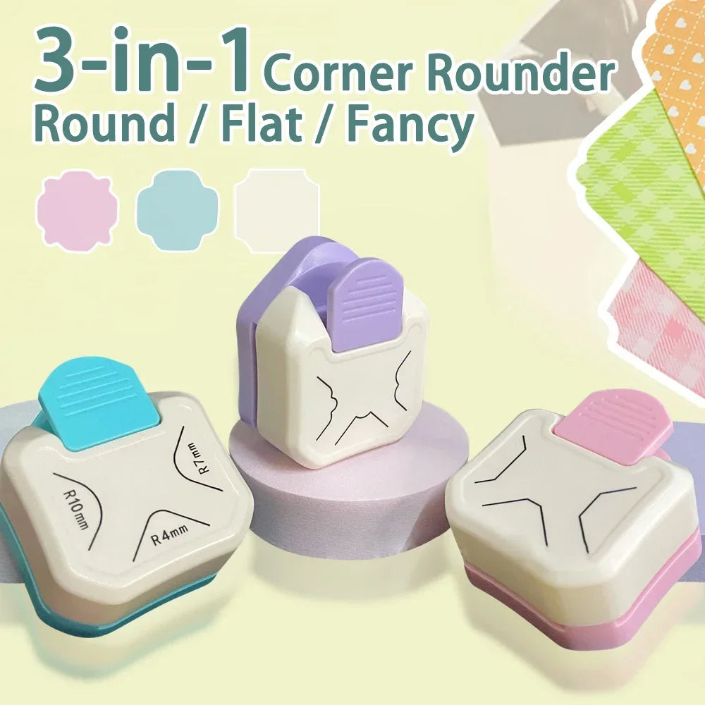 3-in-1 Corner Rounder Punch