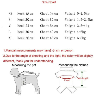 Soft Breathable Clothes Set for Small and Medium Dogs